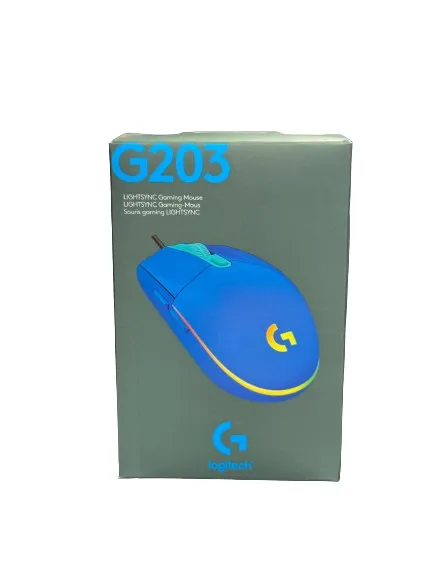 Optische Maus, blau