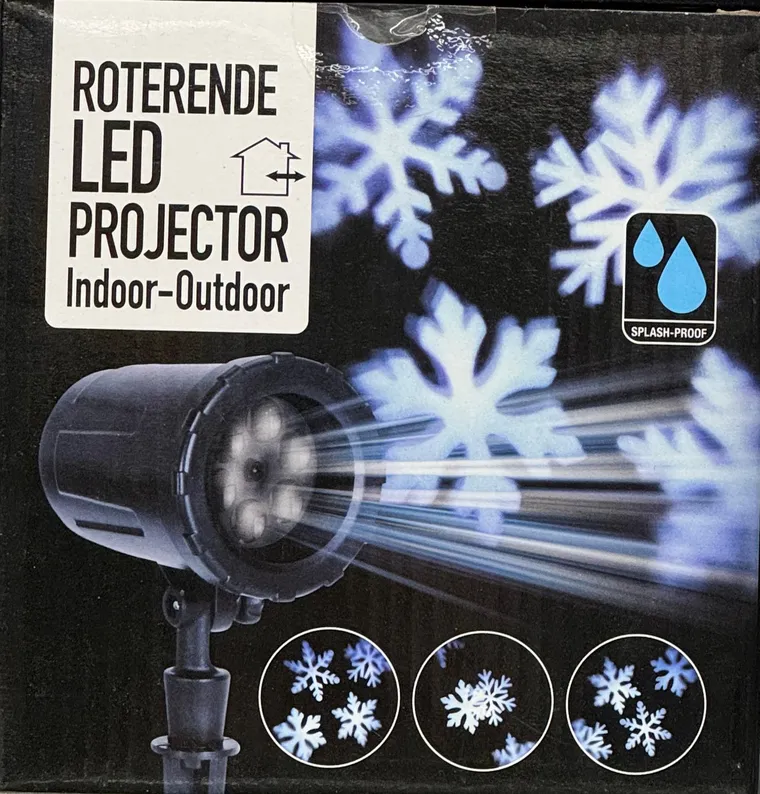 Rotierender LED-Projektor