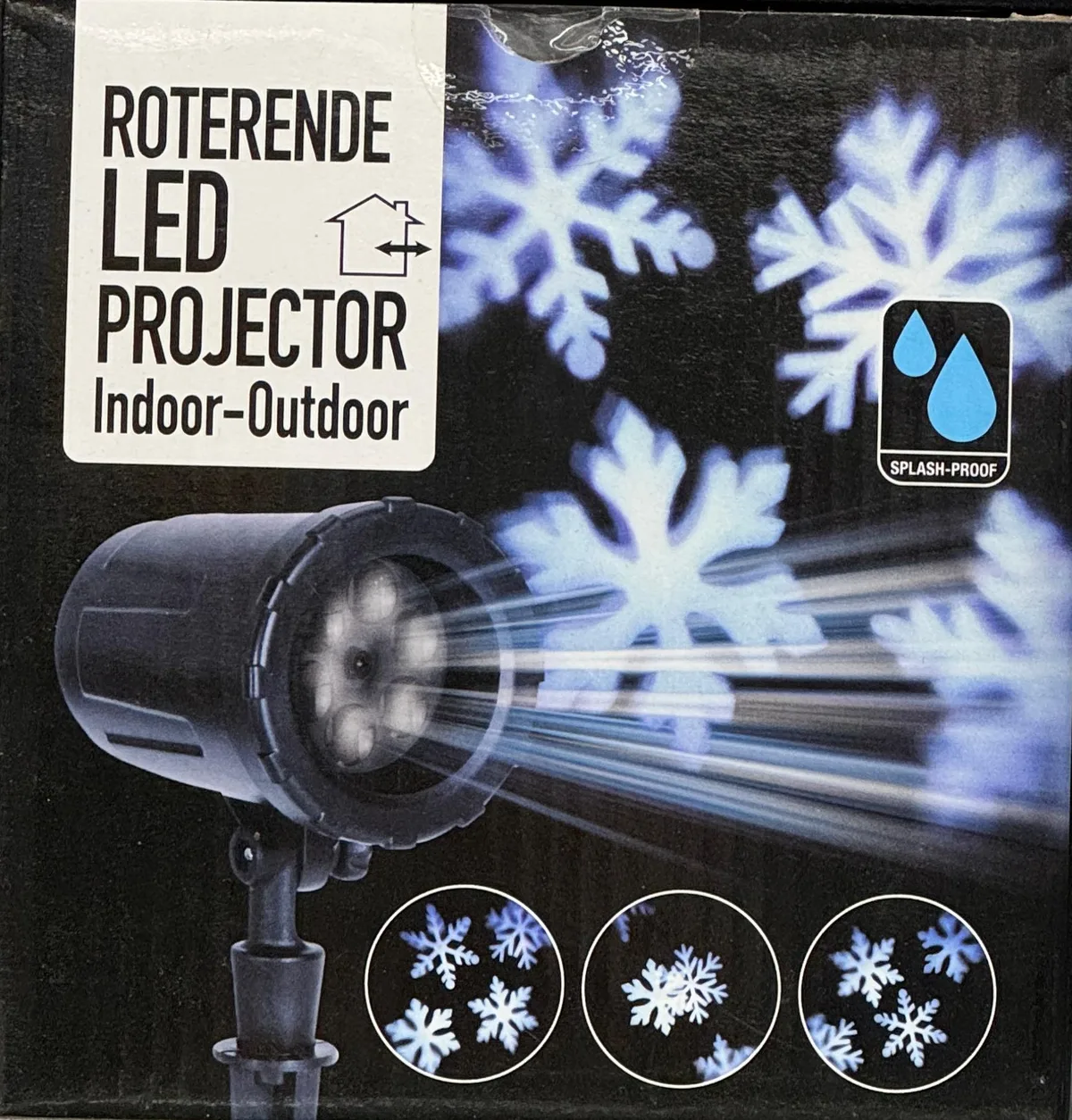 Rotierender LED-Projektor