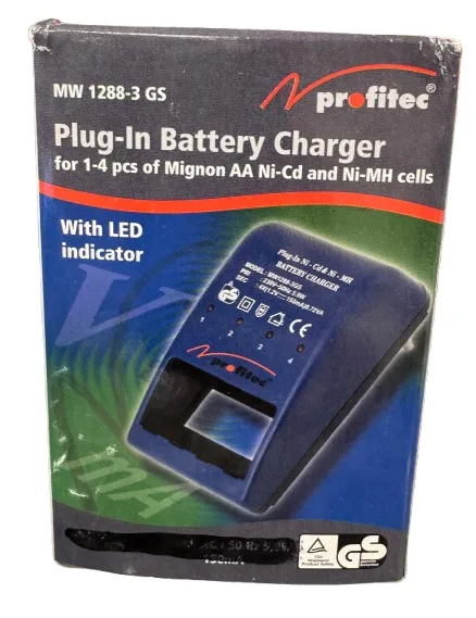 Plug-In Ladegerät mit LED-Anzeige