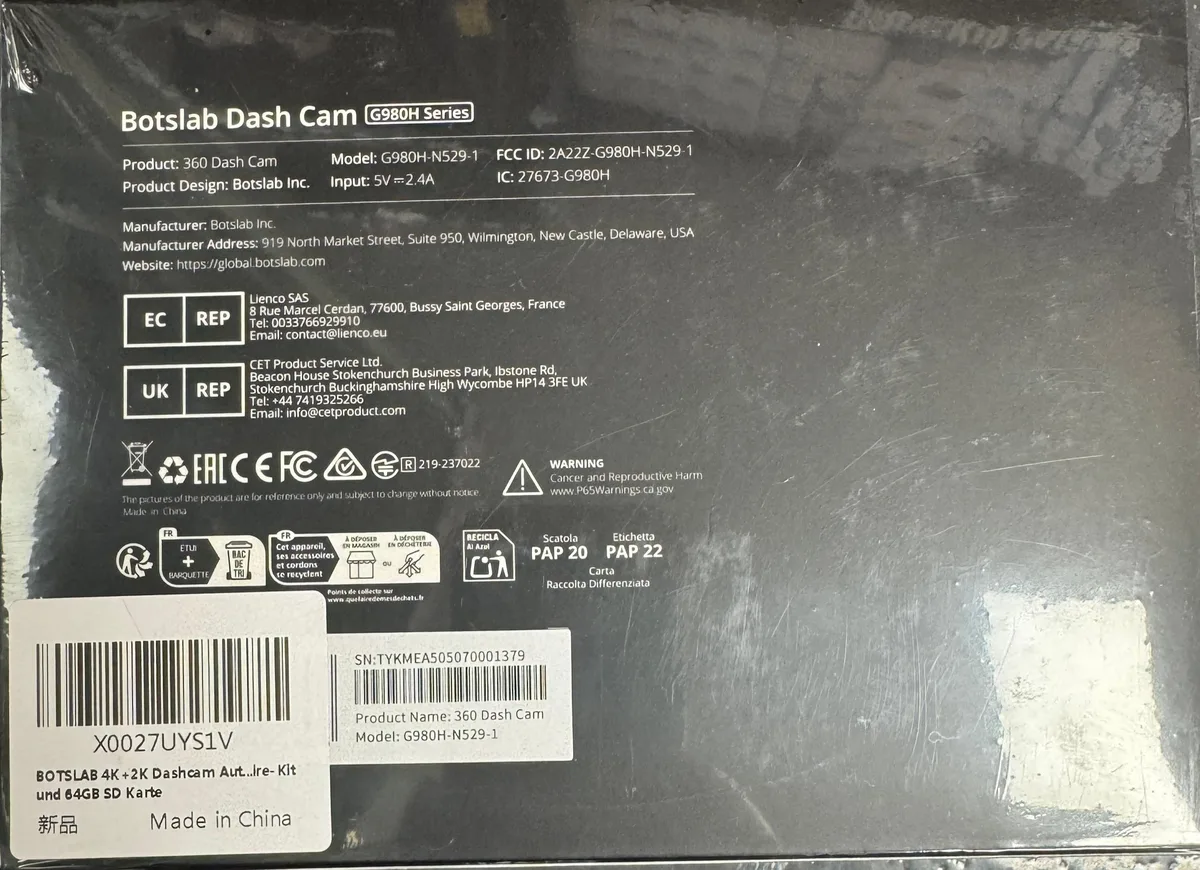 Dashcam Botslab